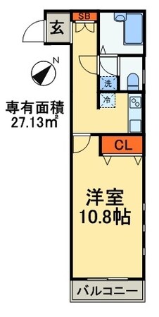 Ｃityhill Courtの物件間取画像